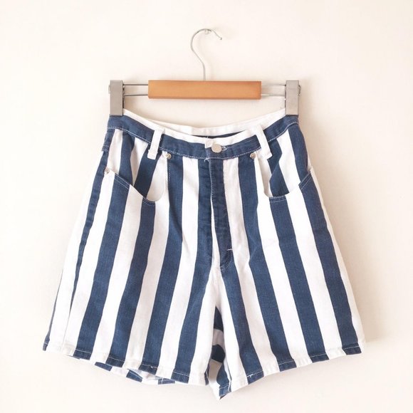 Vintage Cotton Roughwear Blues Denim Shorts - Picture 2 of 4